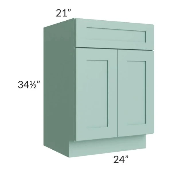Sage Green Shaker Bathroom Vanity